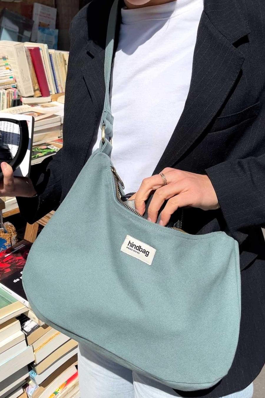 Sac en coton bio | Sauge "rosa sauge"