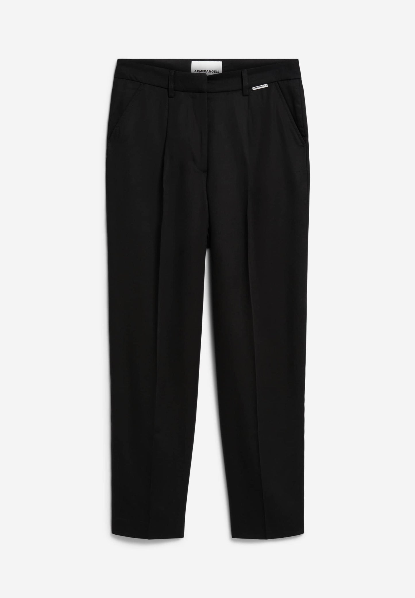 Pantalon à pinces en refibra | noir "sandrinaa tapered - black"