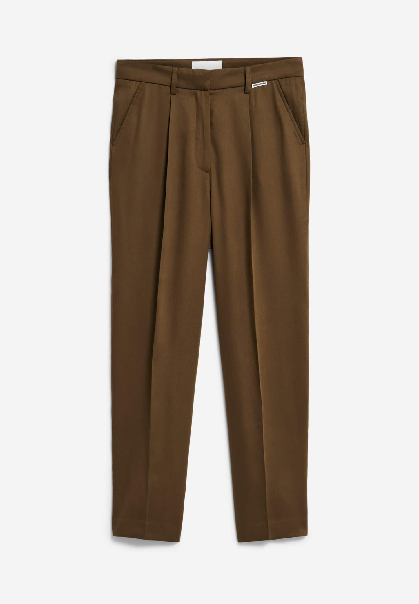 Pantalon à pinces en refibra | marron "sandrinaa tapered dried moss"