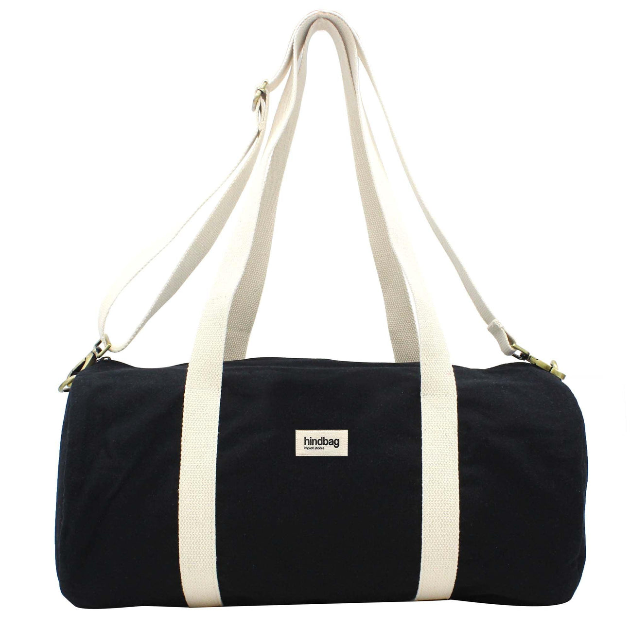 Sac de voyage en coton bio | Noir "simon noir"