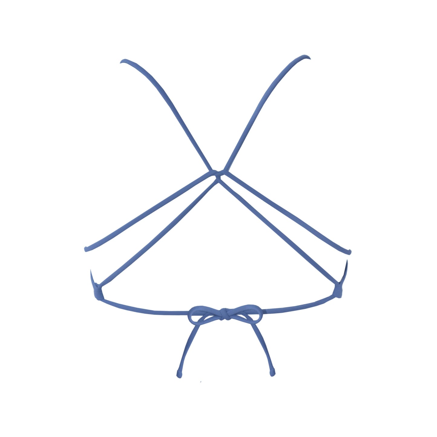 Haut de bikini bleu recyclé - Soller