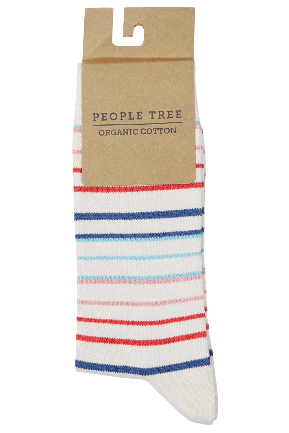 Chaussettes rayées en coton bio - striped socks