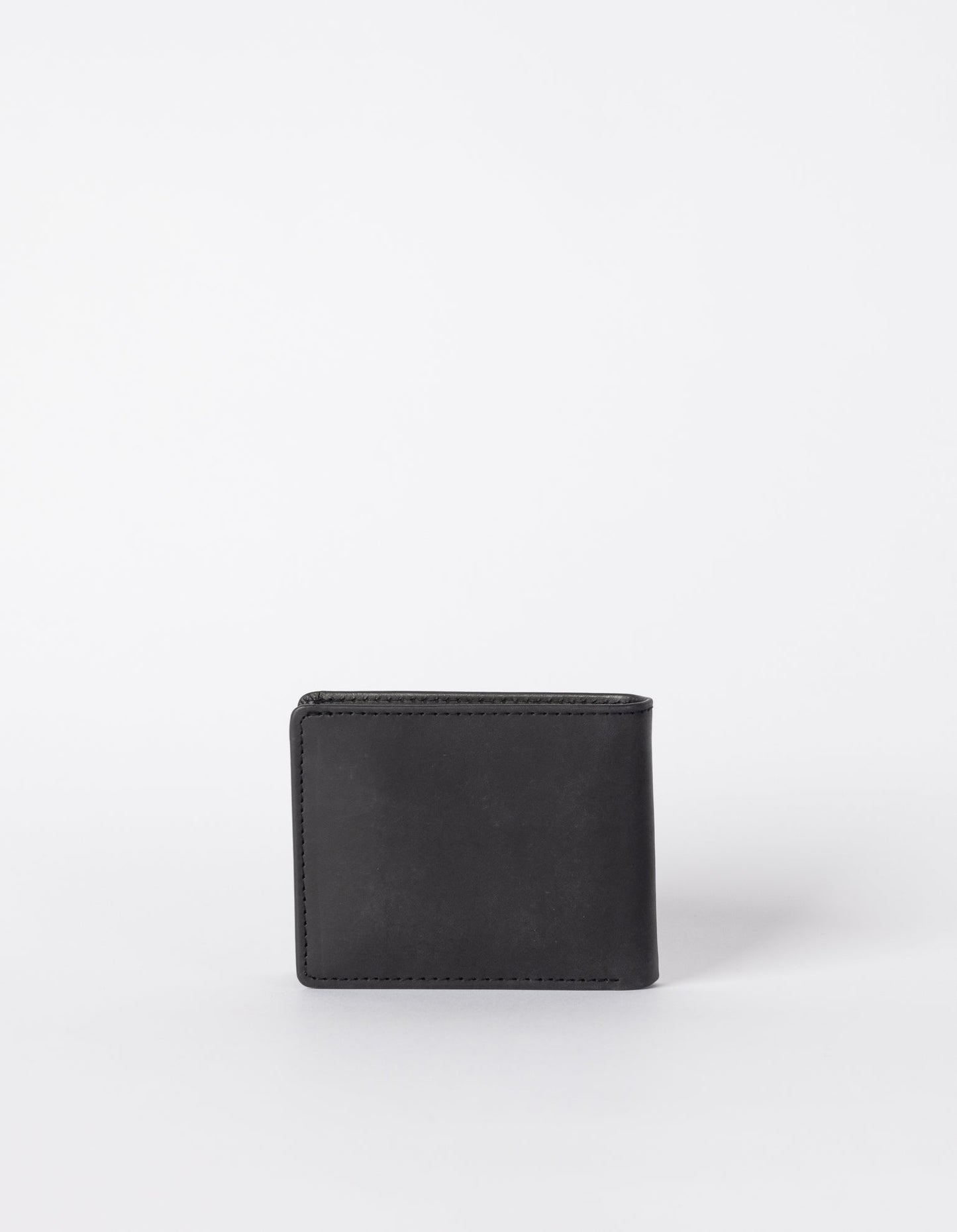 Portefeuille en cuir certifié | noir "Tobi's - black hunter leather"