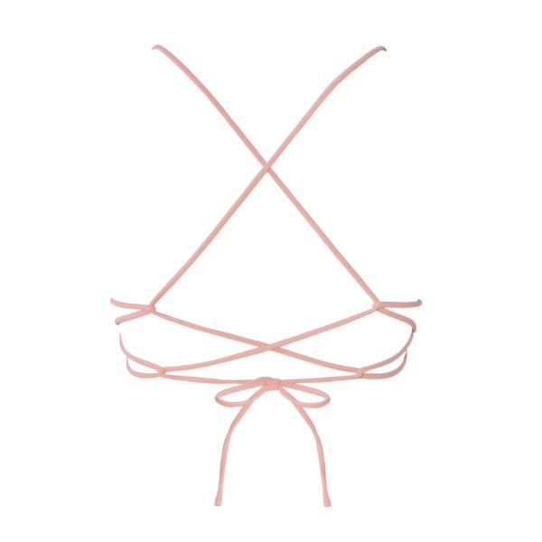 Haut de bikini rose recyclé - Trinic