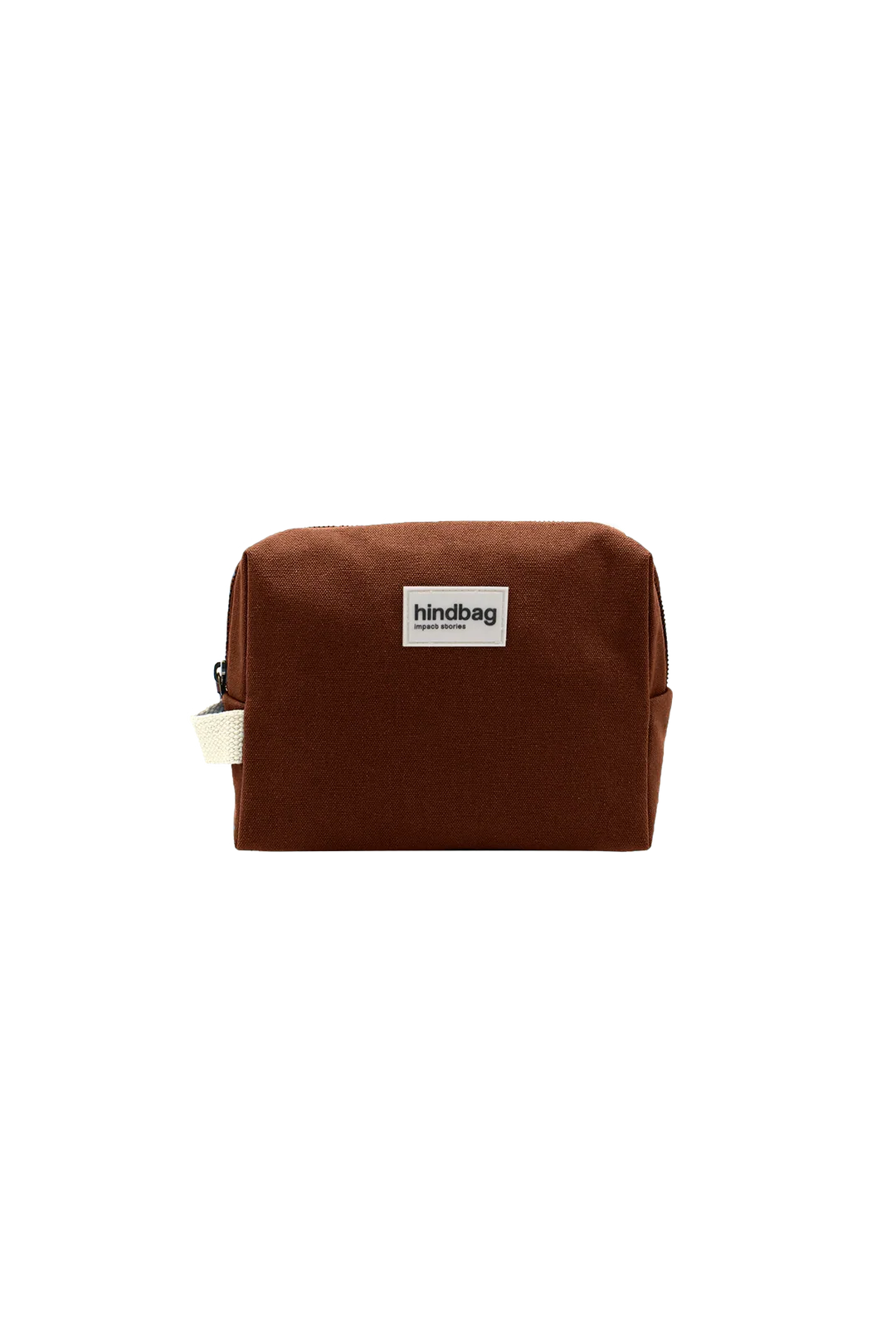 Trousse de toilette en coton bio | Chocolat "leon chocolat