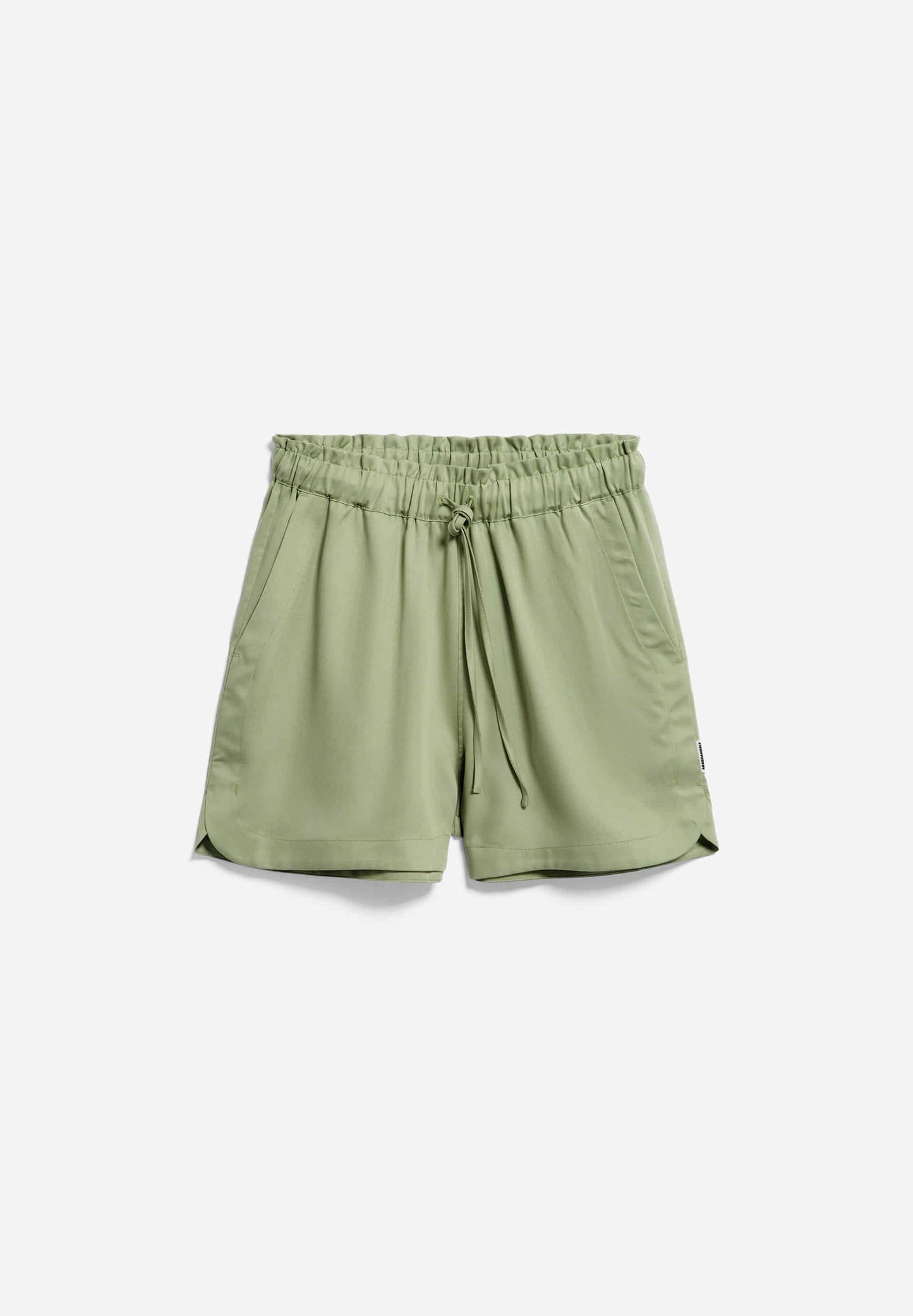 Short fluide en tencel | vert "vaanna - light matcha"