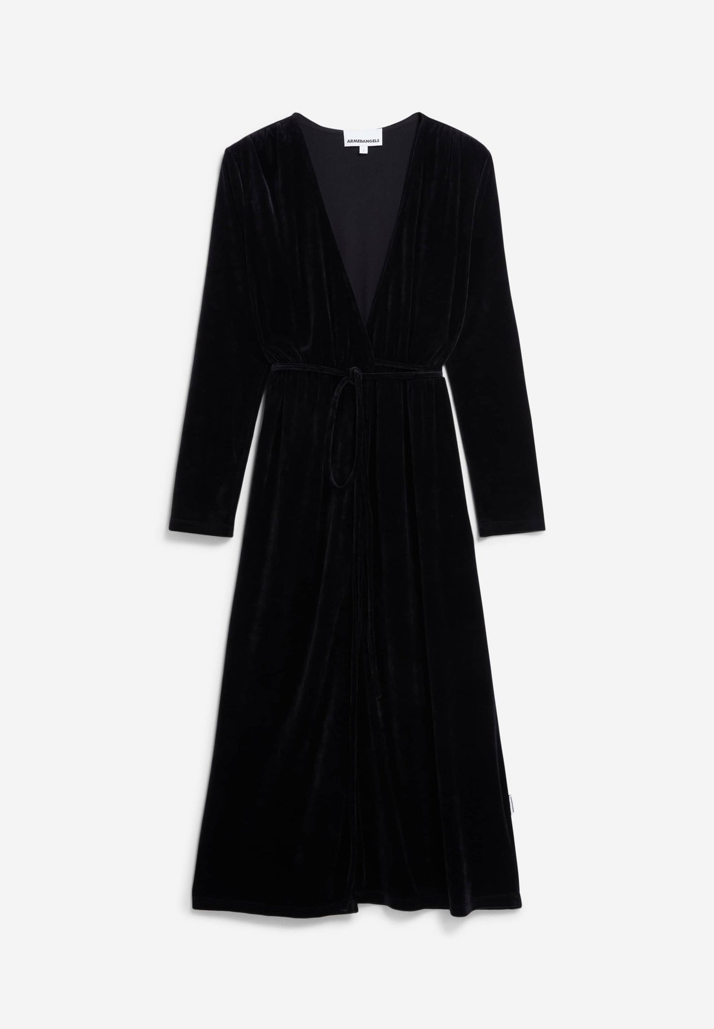 Robe en modal | noir "verlaar - black"