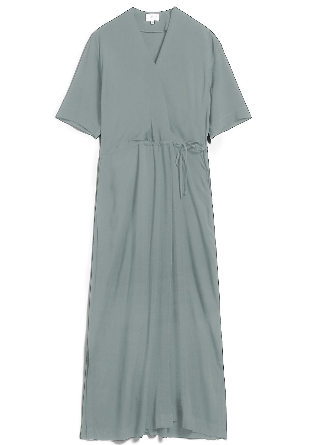 Robe longue vert d'eau en tencel - Viktoriaa