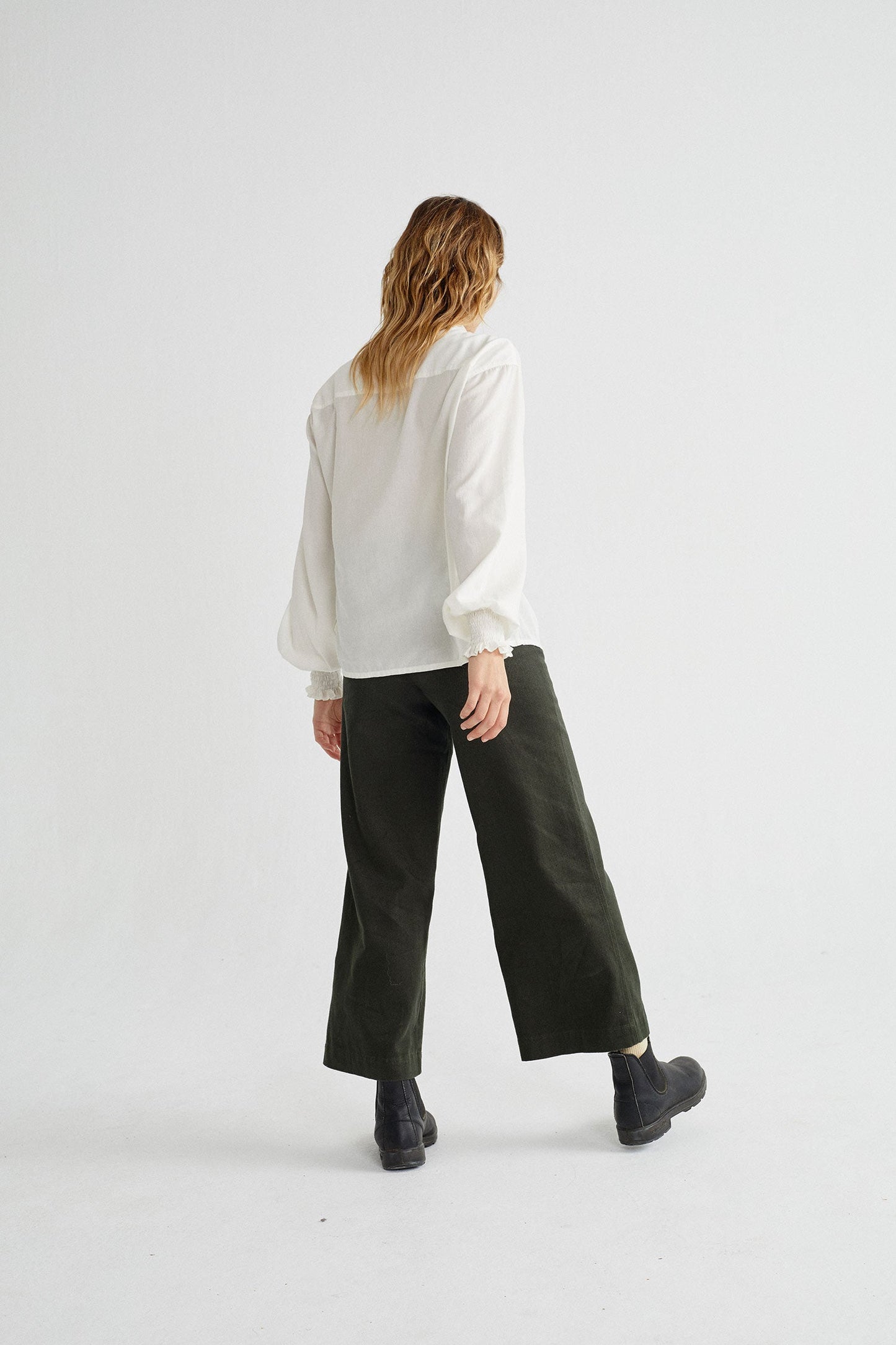 Chemise blanche en coton bio - Ceres