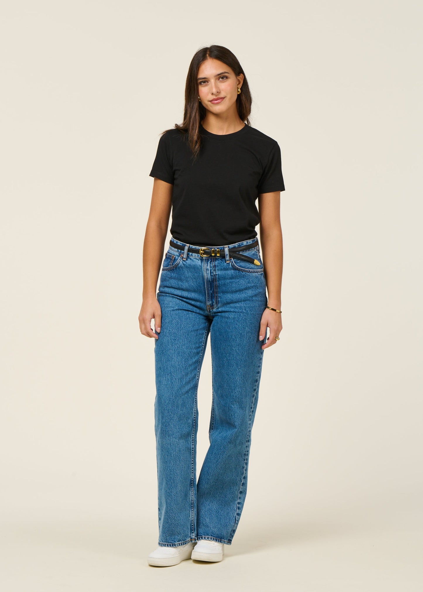 T-shirt en coton bio | noir