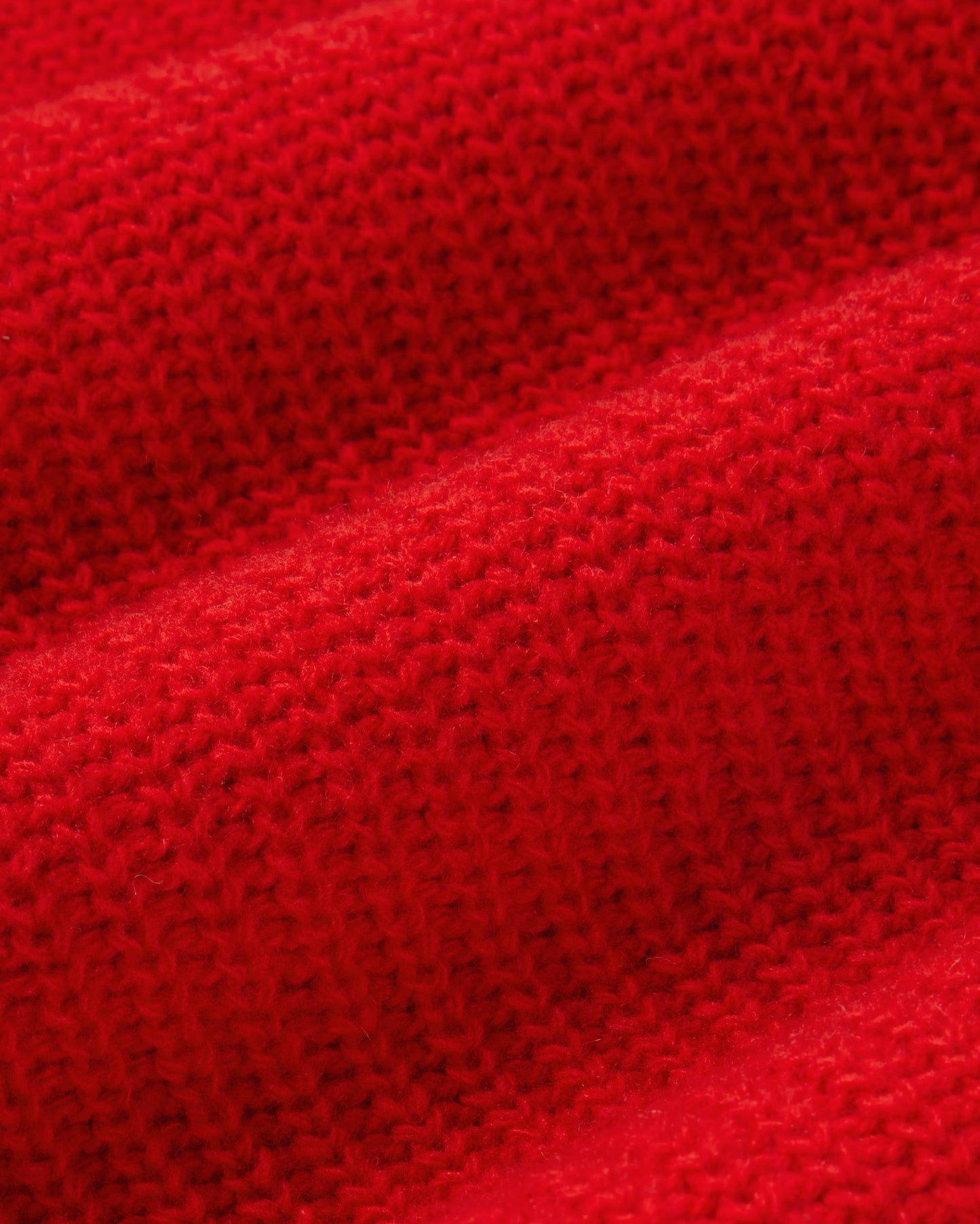 Pull maille en laine certifiée | Rouge "red hera knitted sweater"