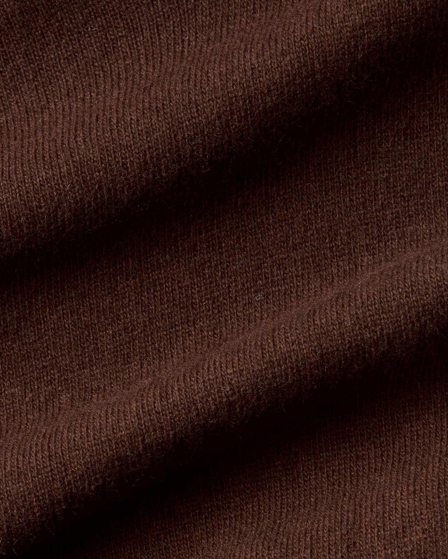 Pull col v en laine recyclée | marron "brown trash sheena knitted sweater"