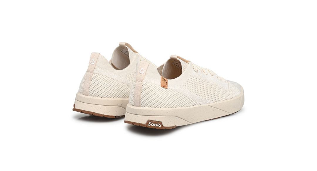 Baskets en matières recyclées | blanc "baskets en matières recyclées | white "cannon knit 2.0 w white""