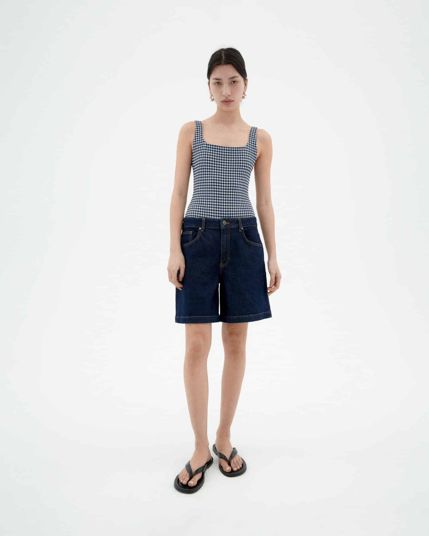 Maillot une pièce en matières recyclées | bleu "navy amalfi swimwear"