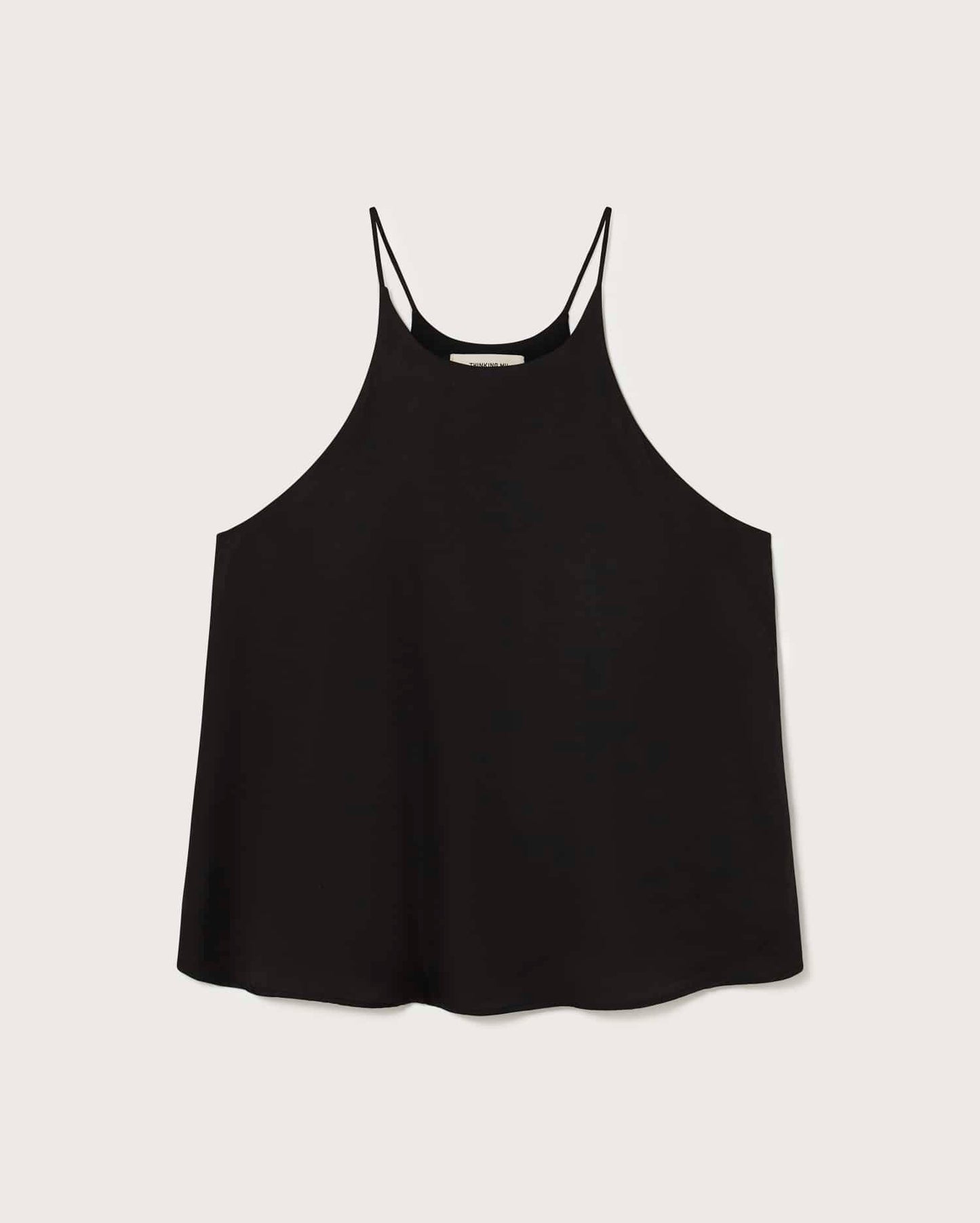 Top noir en tencel - BLACK RICCI TOP