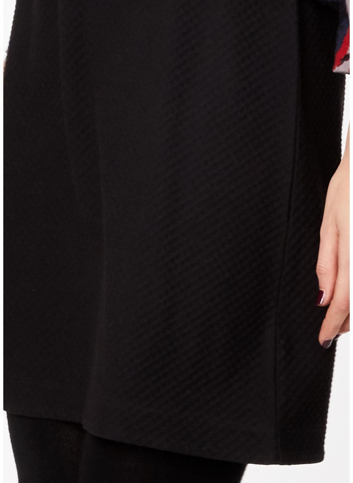 Jupe noire en coton bio