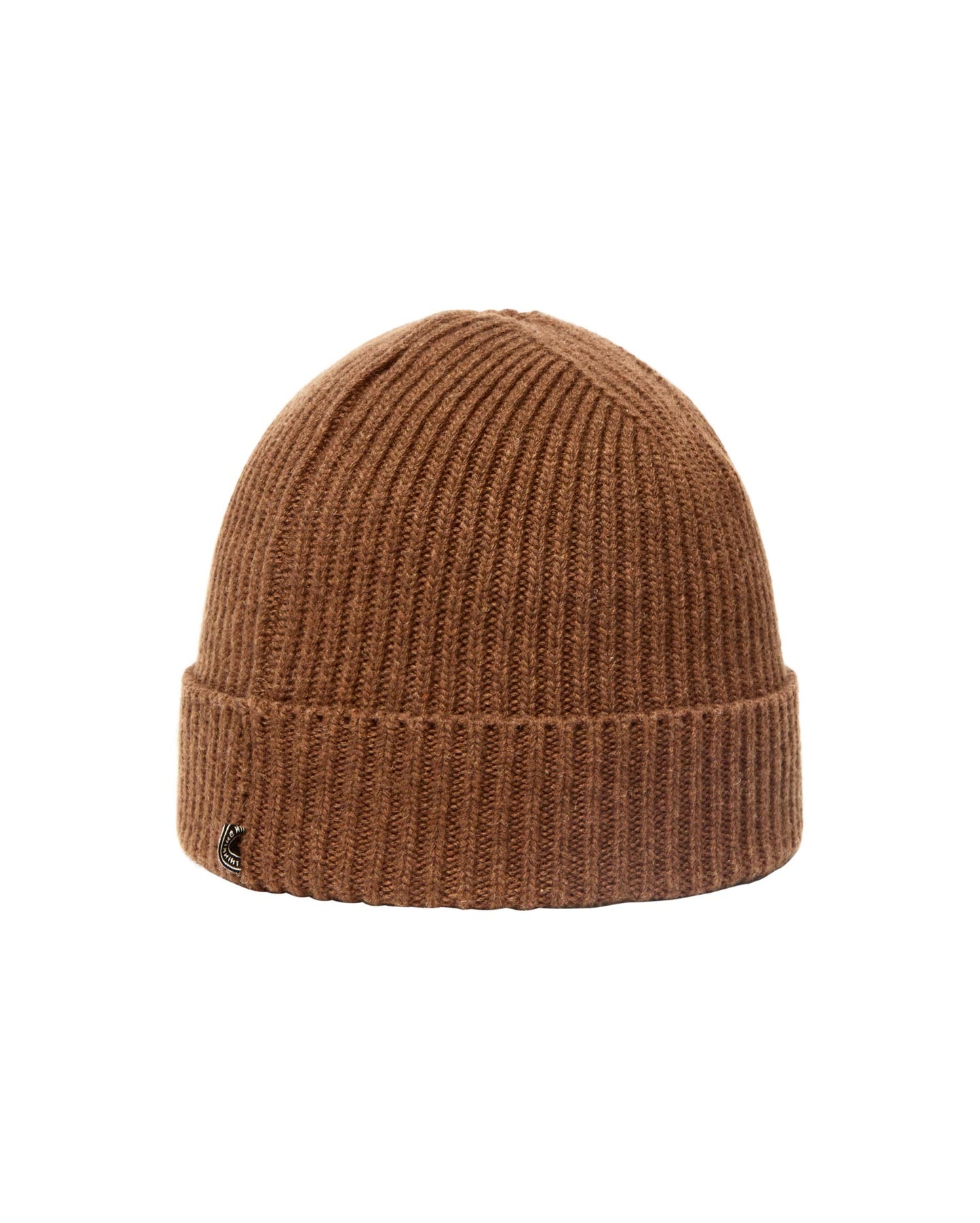 Bonnet en laine certifiée | marron "brown amor beanie"