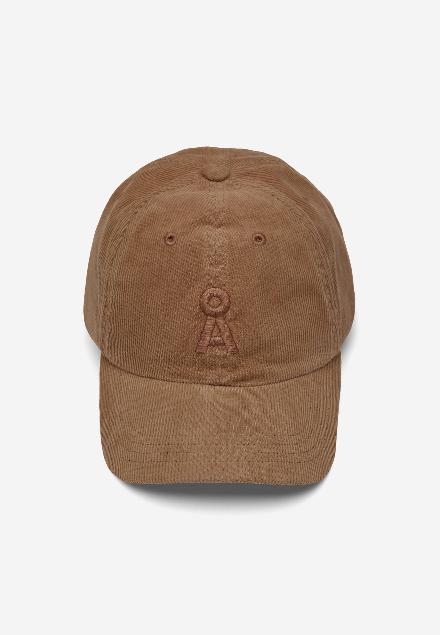 Casquette camel velours en coton bio - yaanos corduroy cedar wood