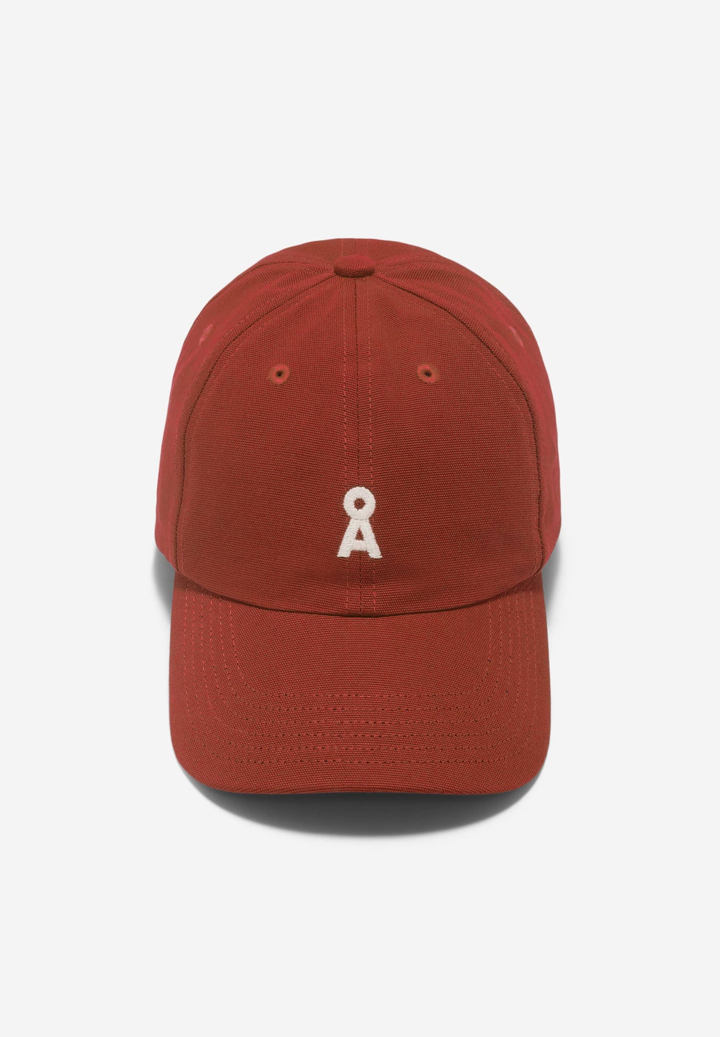 Casquette en coton bio | rouille "yenaas bold - dark amber"