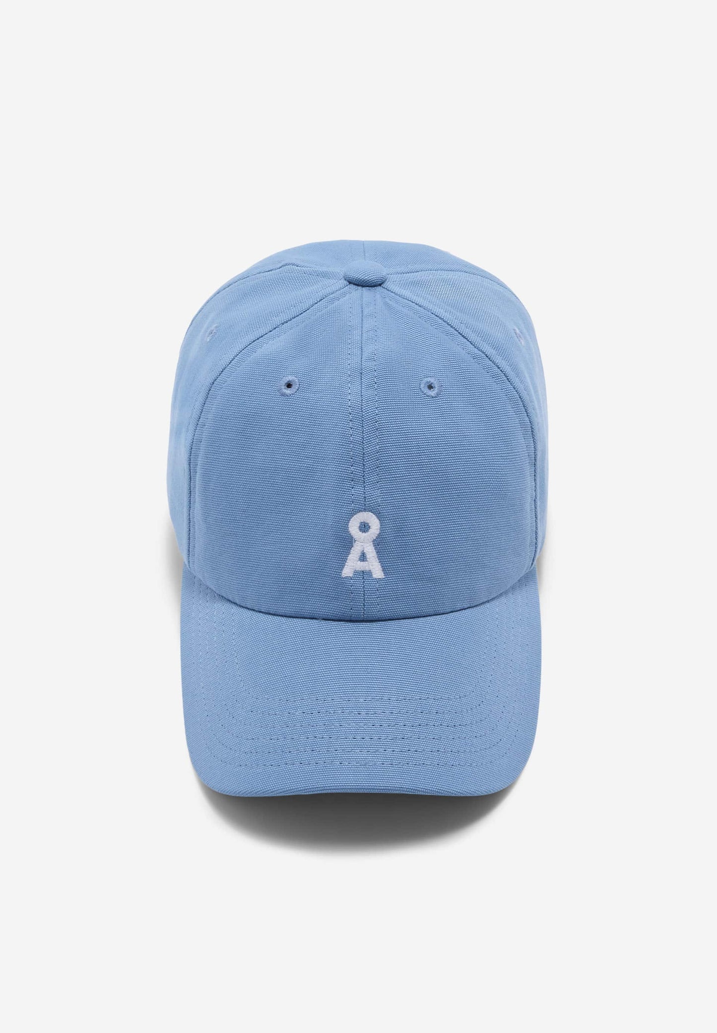 Casquette bleue glacier en coton bio - yenaas bold iceberg blue