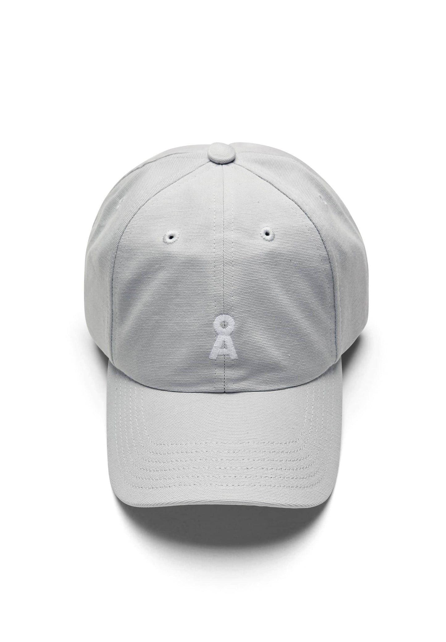 Casquette gris clair en coton bio - yenaas bold luna rock