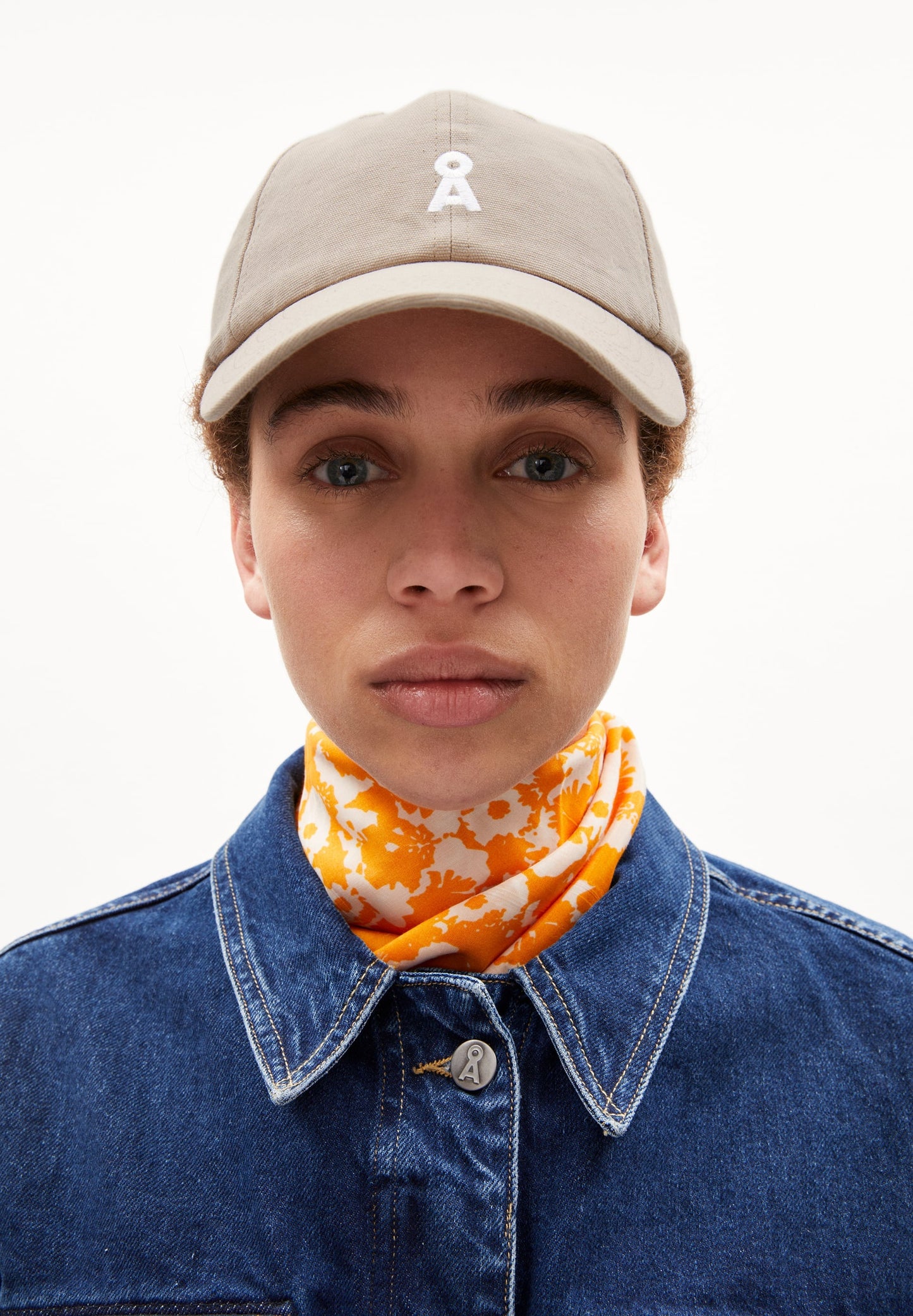 Casquette sable en coton bio - yenaas bold sand stone