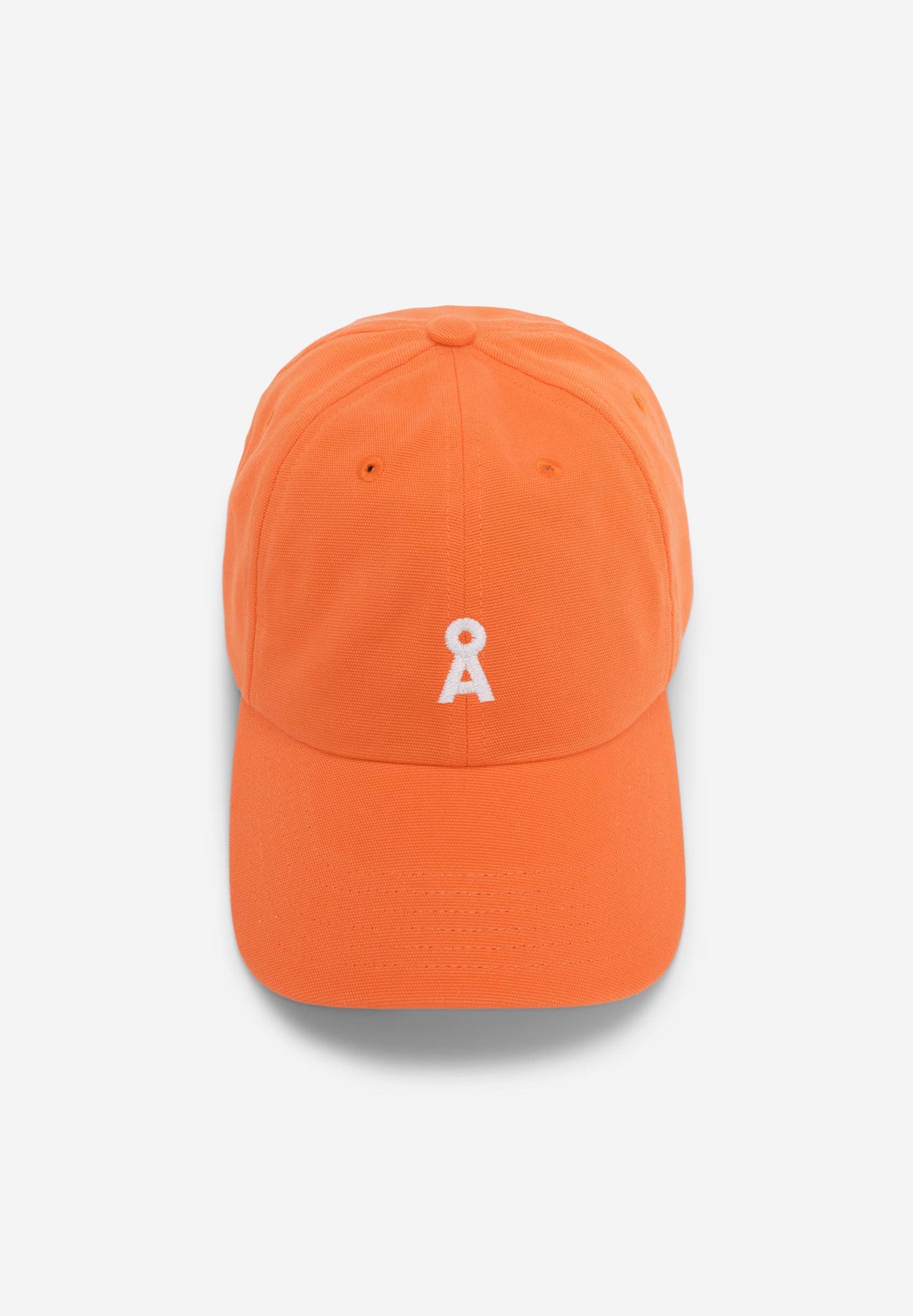 Casquette en coton bio |rouge "yenaas bold - sunset orange"