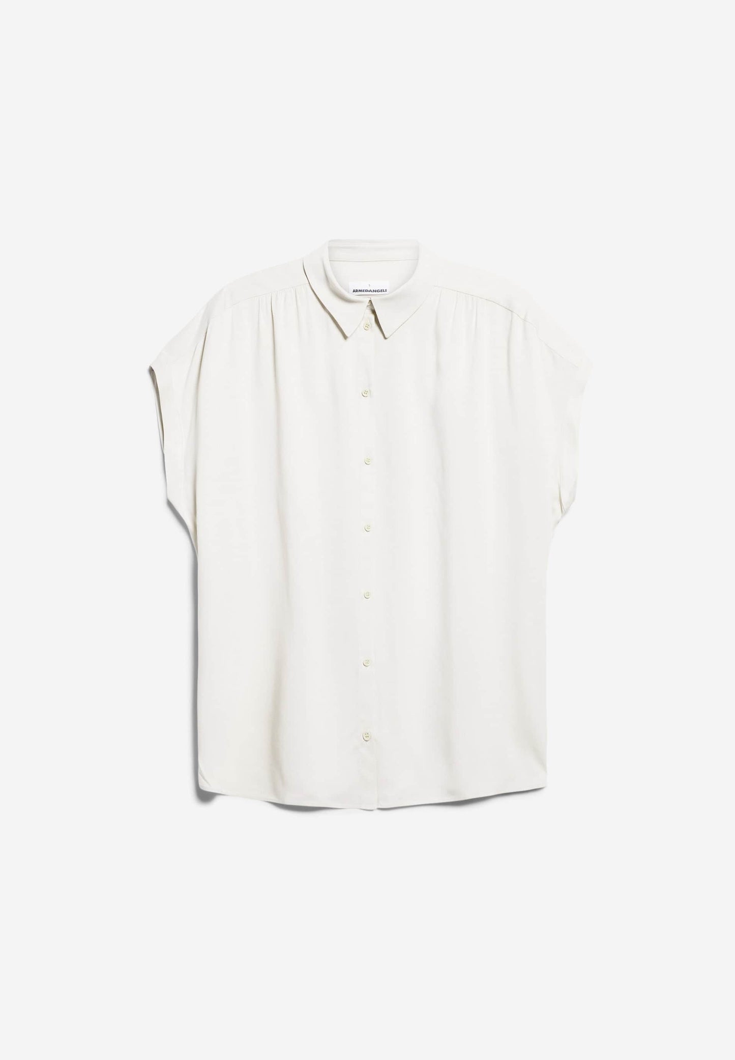 Chemiser blanche en ecovero - zonyaa off white
