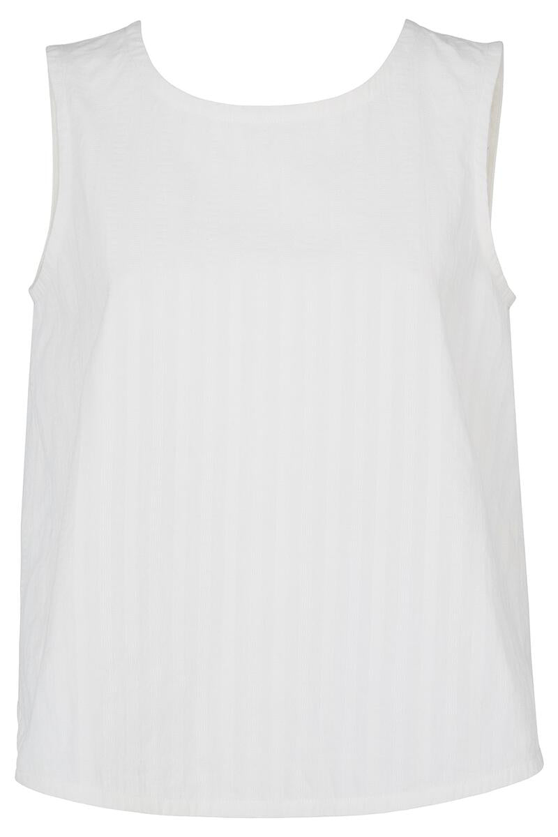 Top blanc en coton bio - tavi top eco white