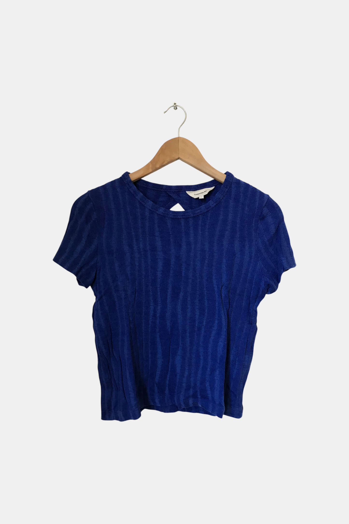 Tee-shirt bleu Thinking Mu
