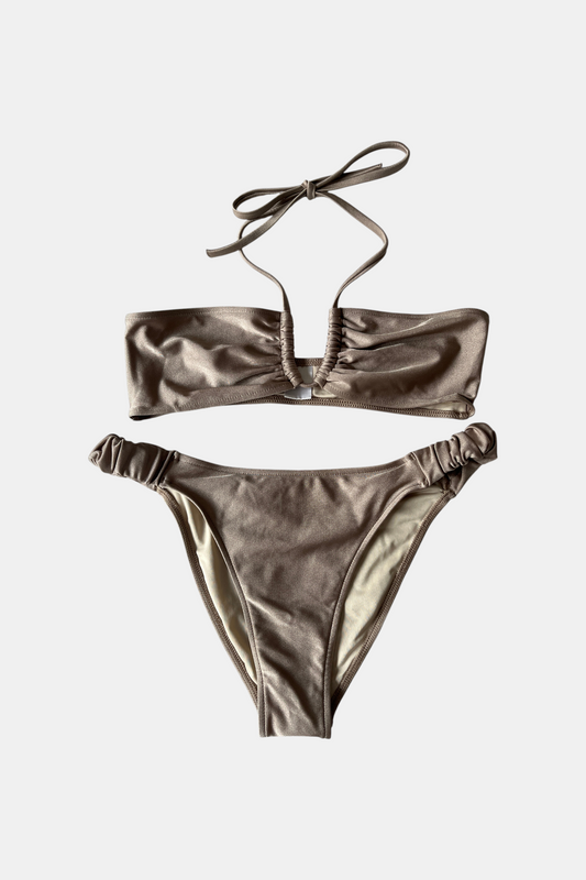 Ensemble de maillot de bain Taupe SOWE BIARRITZ