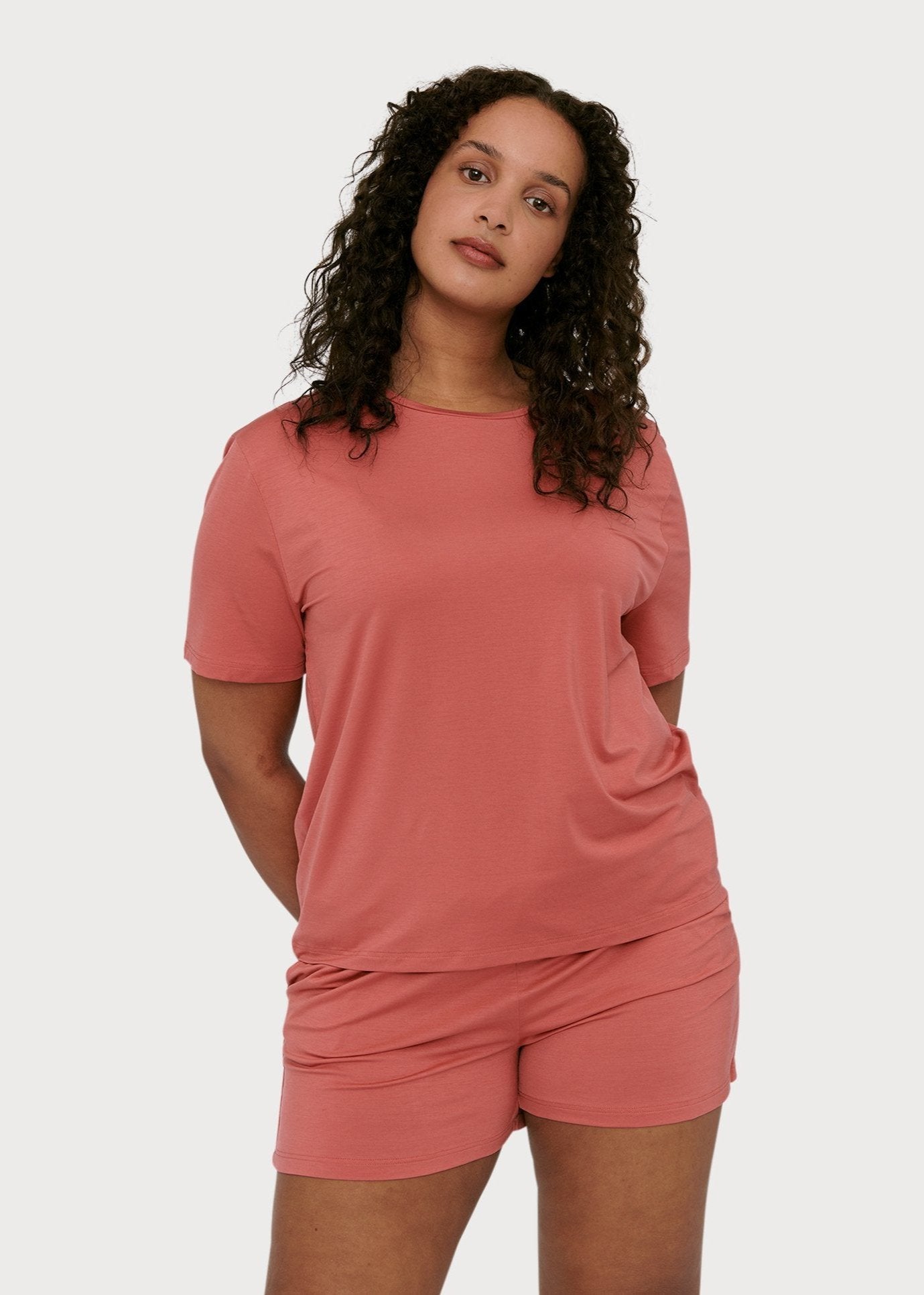 Tshirt en tencel | framboise "cedar"