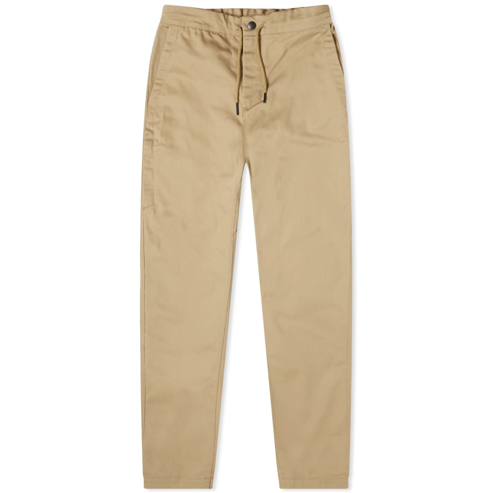 Pantalon camel en twill de coton bio - Traveler