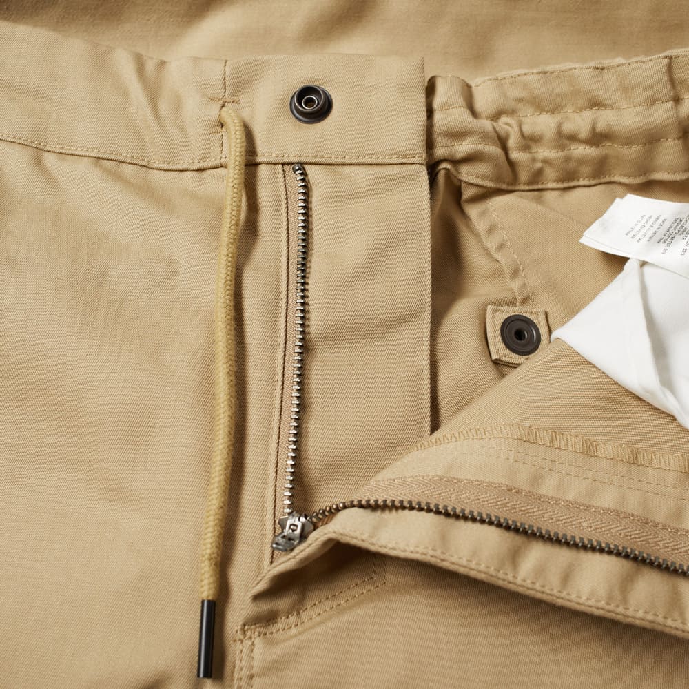Pantalon camel en twill de coton bio - Traveler