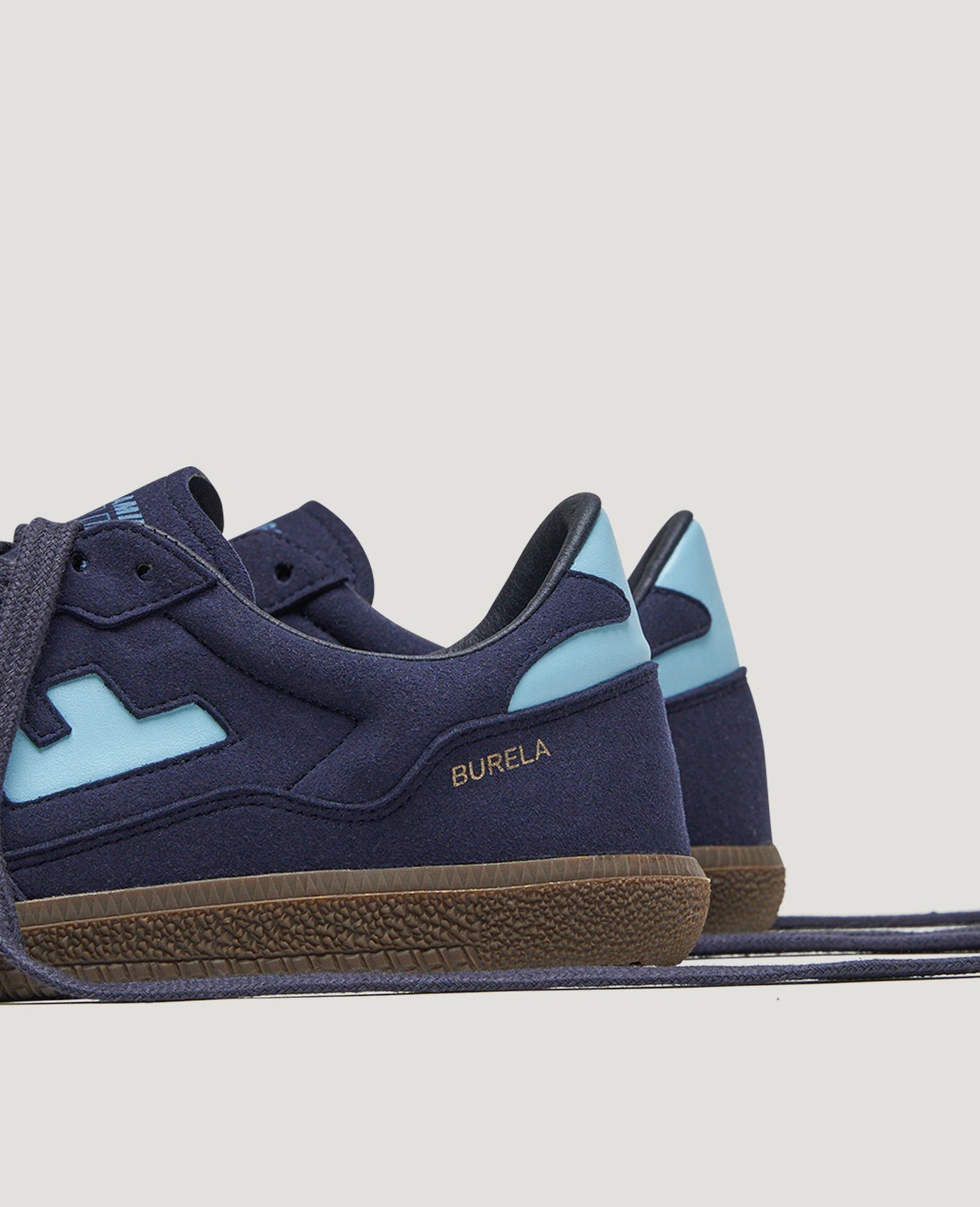 Baskets vegan | bleu "burela slim navy sky"