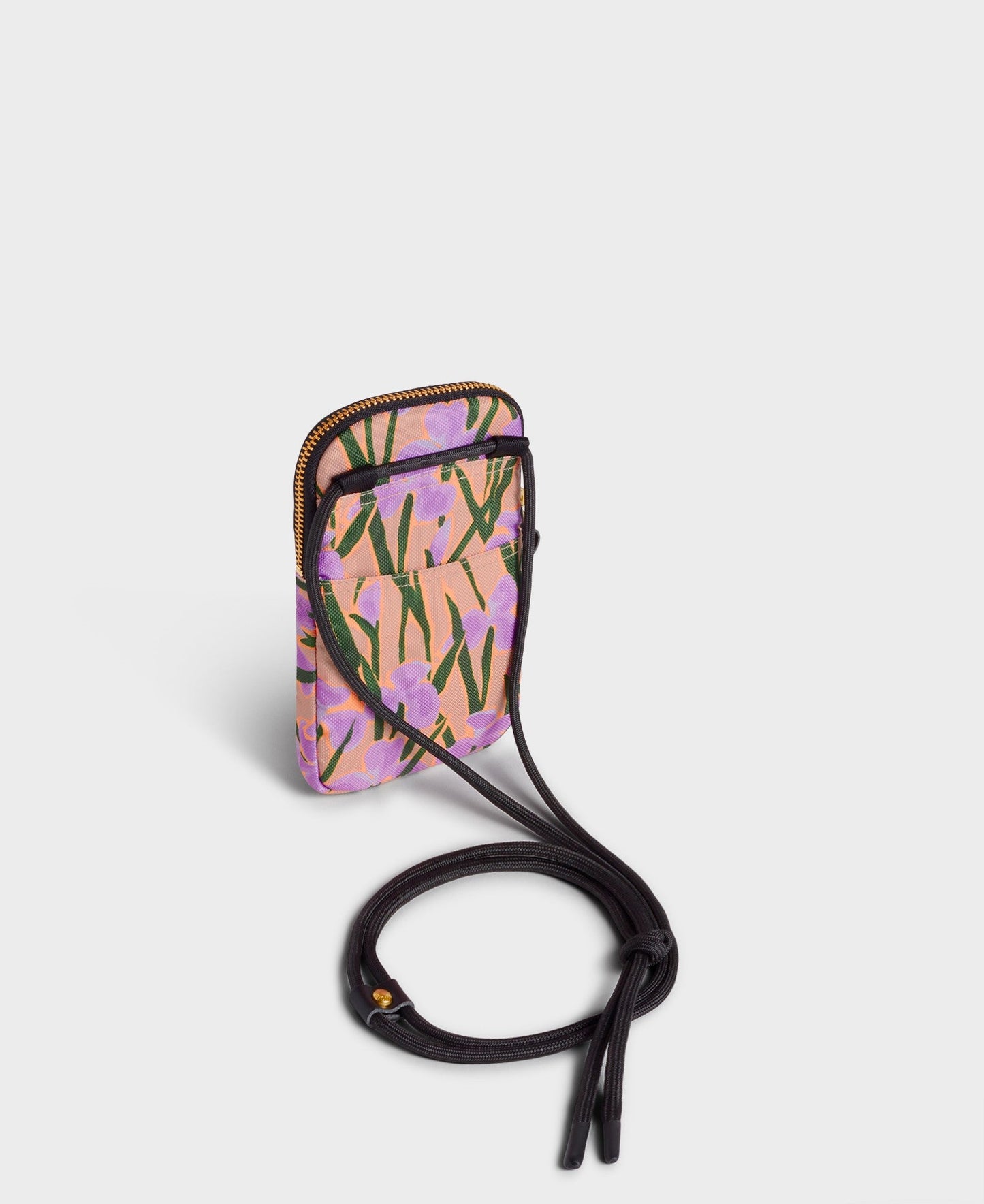 Pochette téléphone fleurs en matière recyclée | multicolore "iris phone bag fleurs"