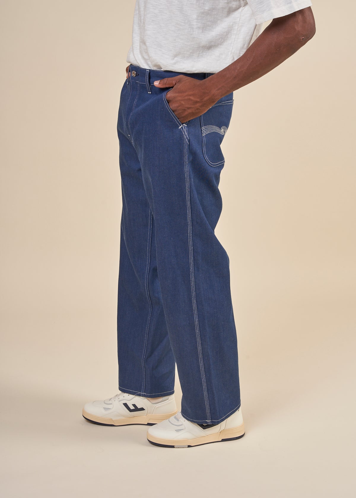 Jean ample coton recyclé - tuff tony pants ud