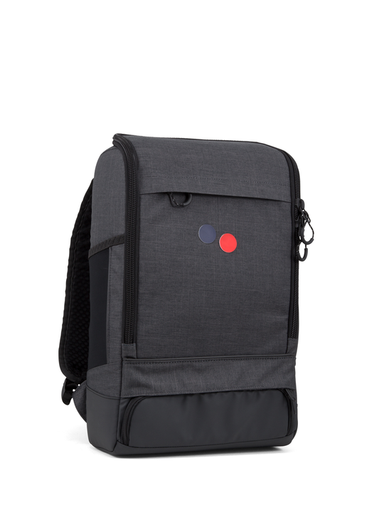 Sac à dos gris anthracite recyclé - Cubik Medium anthracite melange