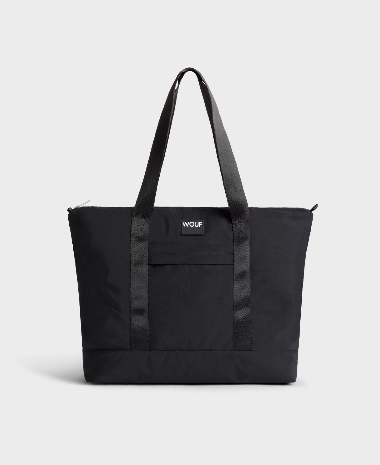 Sac cabas en matière recyclée déperlante | Noir "midnight tote bag noir"
