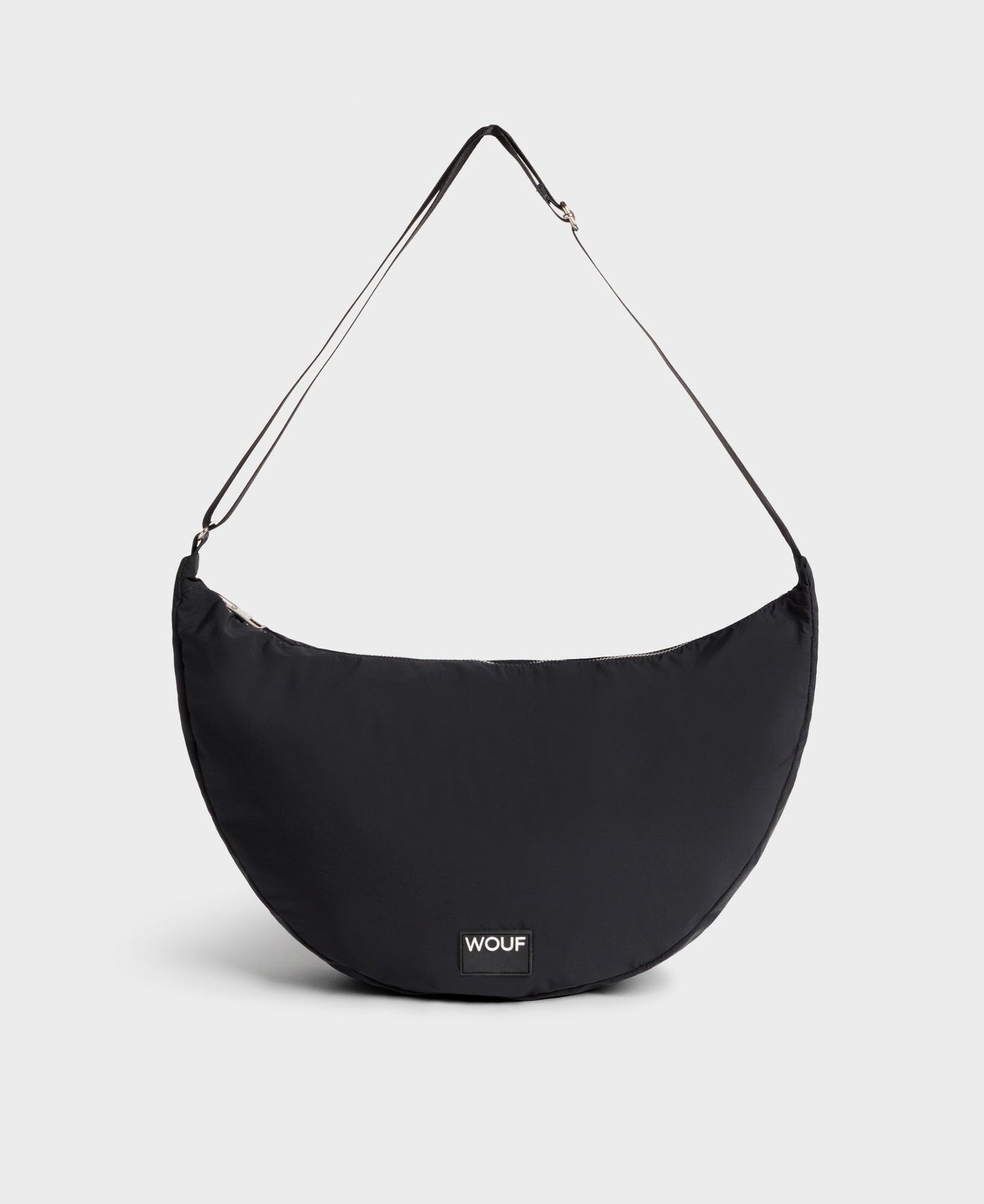 Banane en matière recyclée déperlante | Noir "midnight crossbody bag noir"