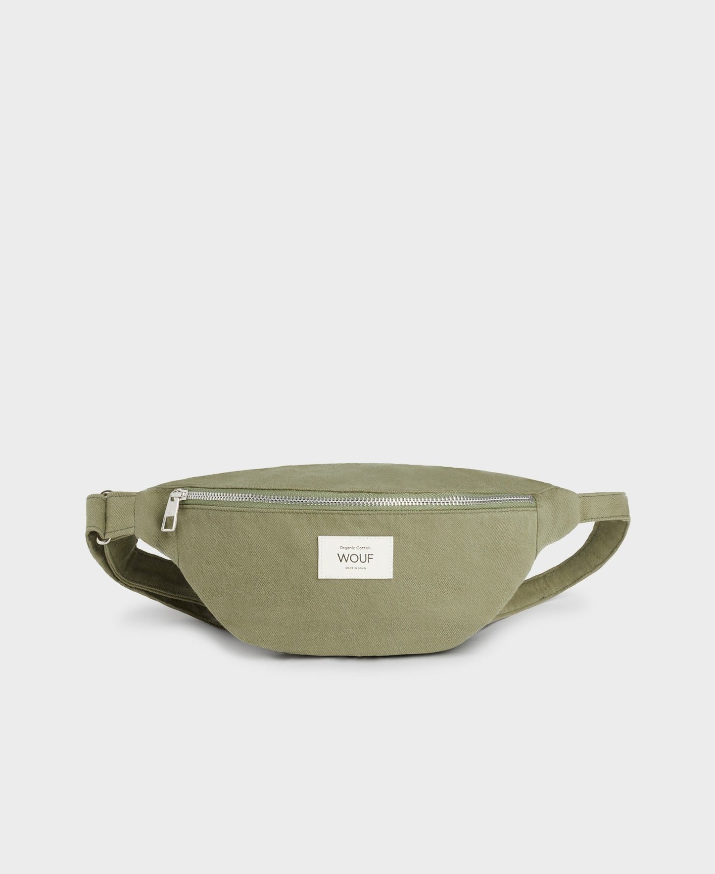 Banane en denim en coton bio | Kaki "sunset waistbag kaki"