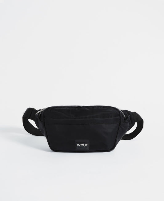 banane en matières recyclées | noir "oslo waistbag"