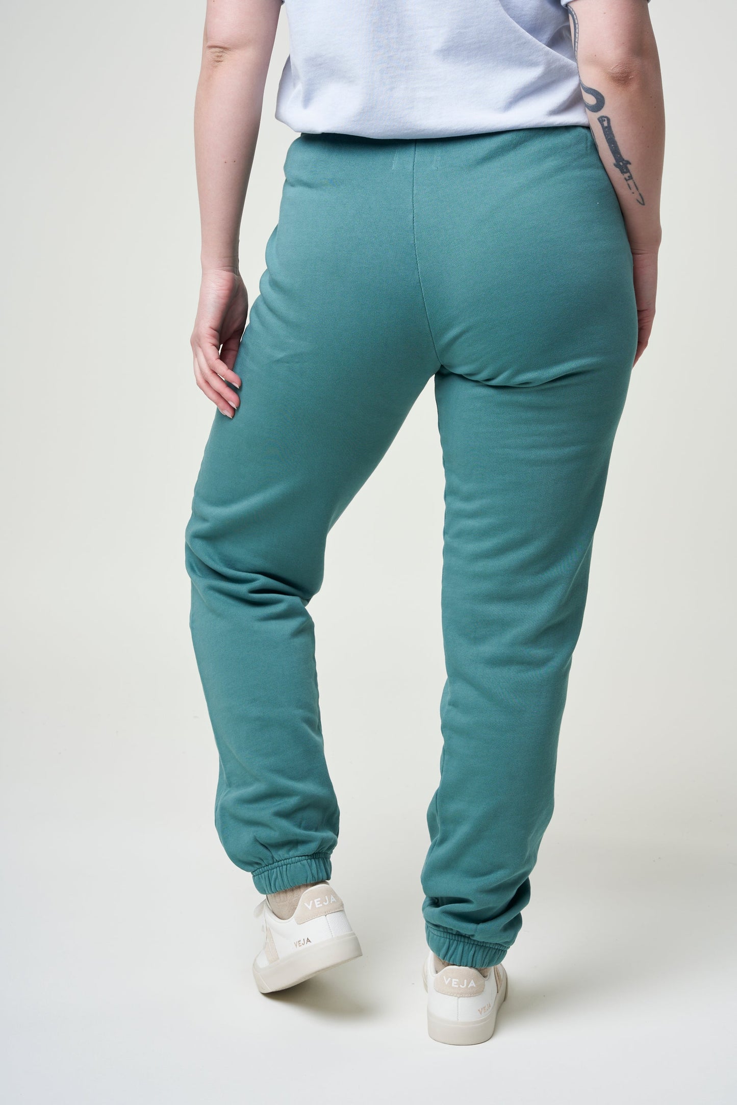 Jogging en coton bio | vert "organic sweatpants pine green"