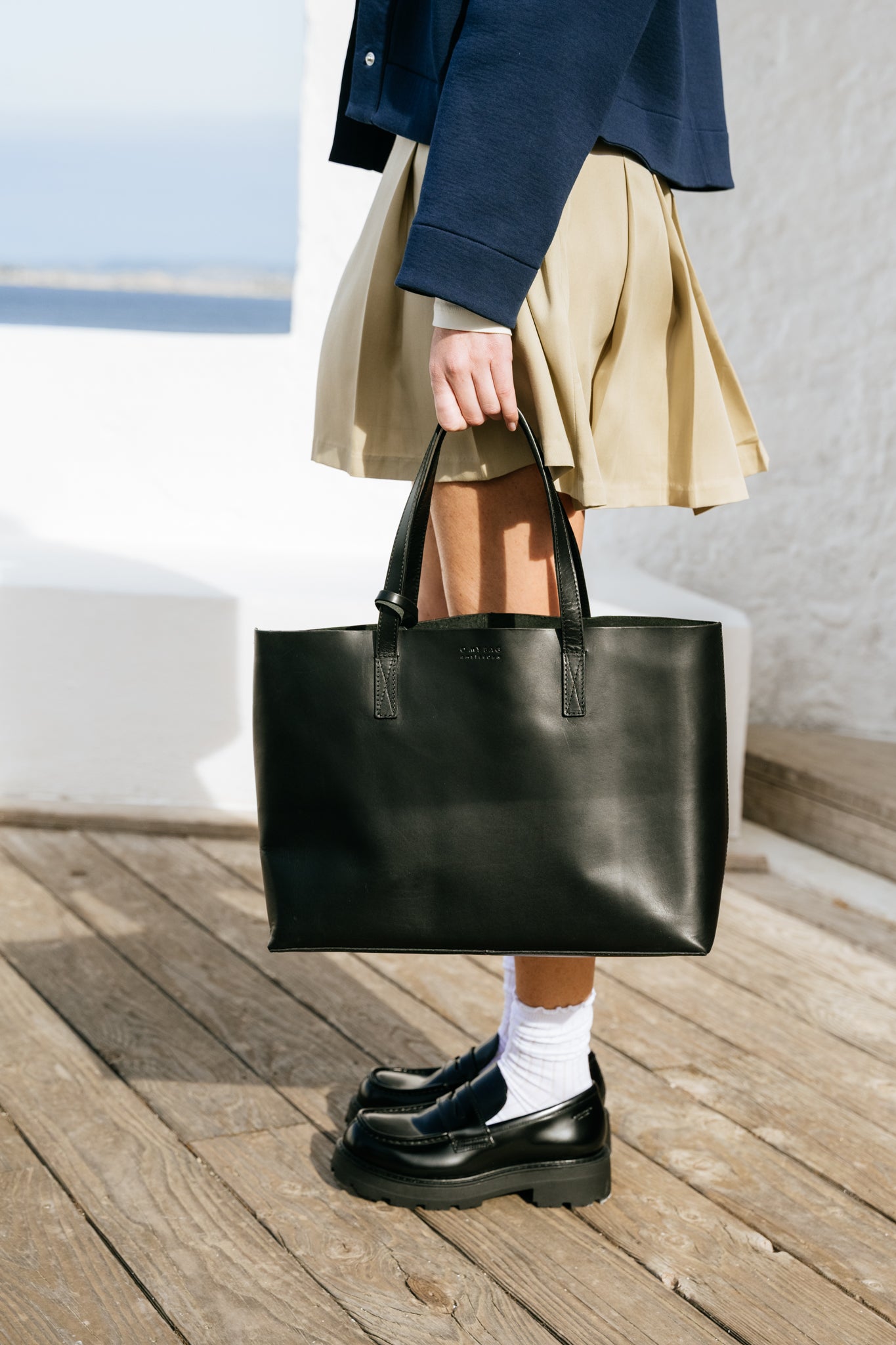 Mini-jupe plissée en tencel | beige "belindaa sand stone"