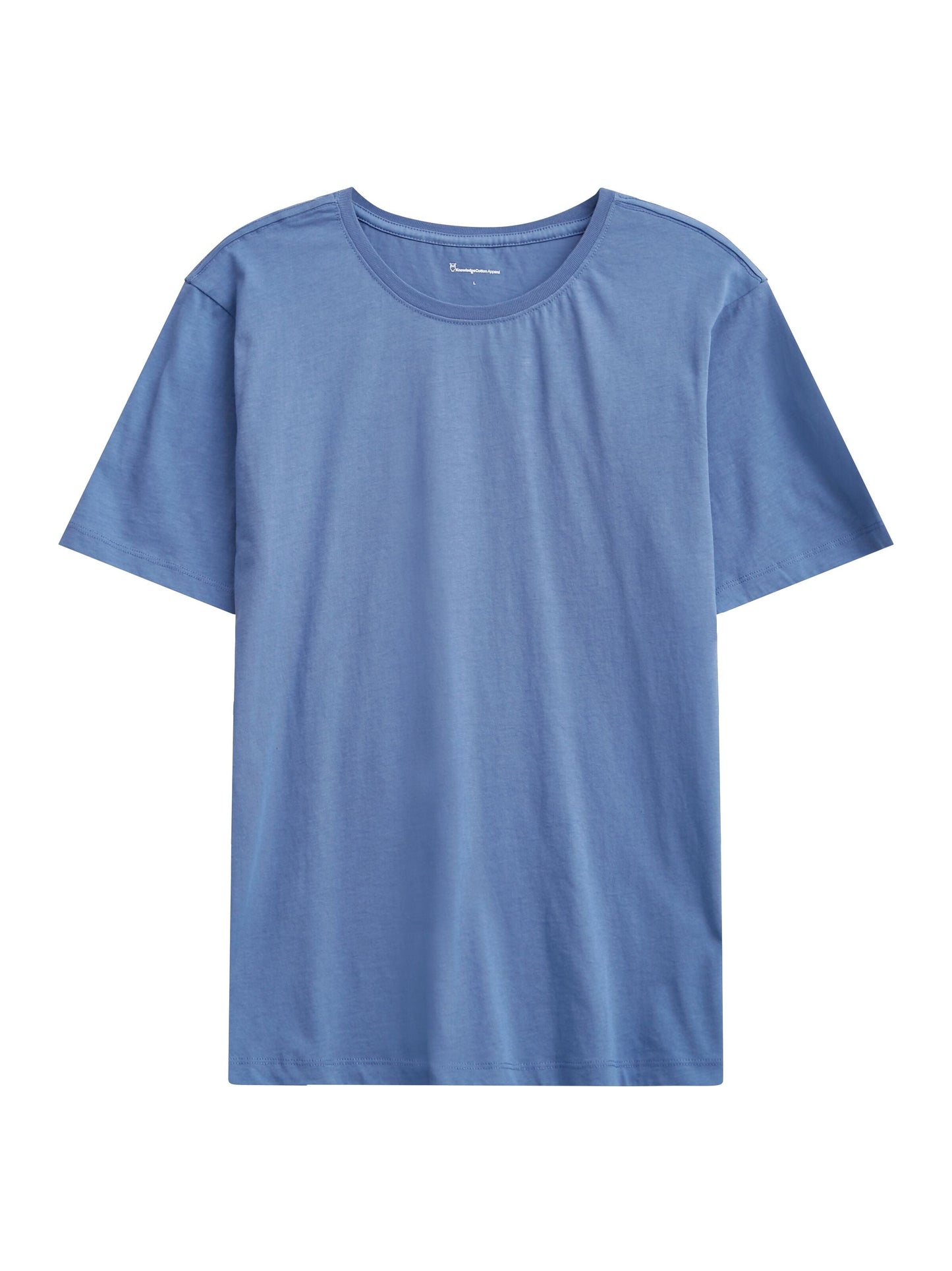T-shirt en coton bio | bleu "agnar basic t-shirt moonlight blue"