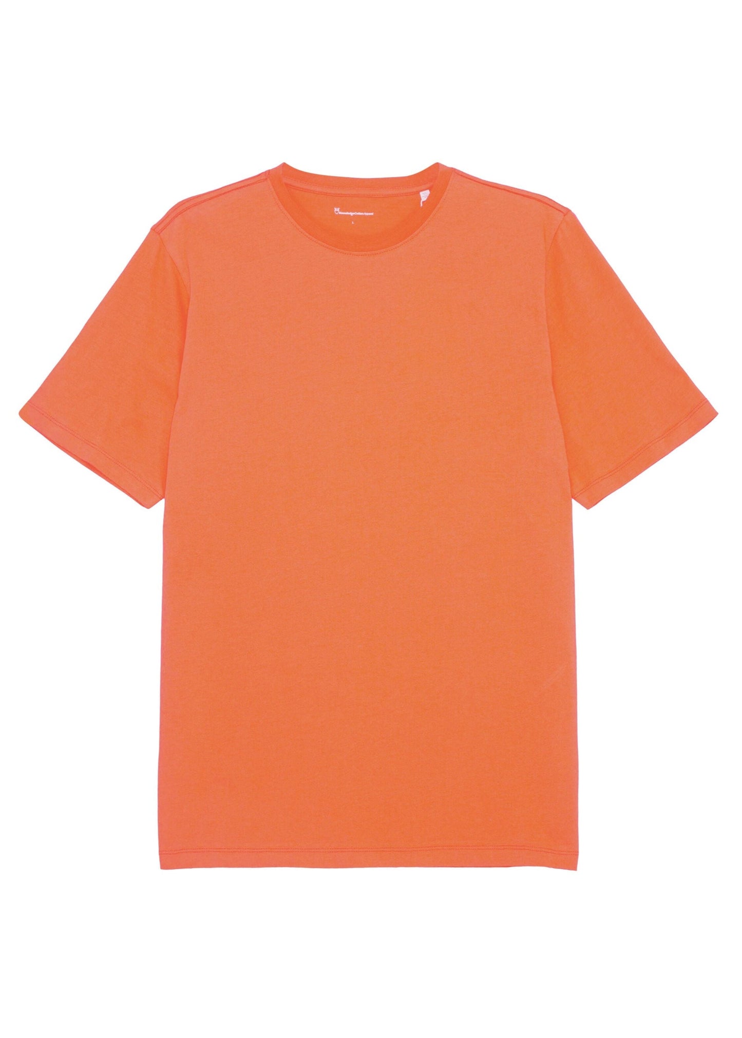 T-shirt en coton bio | orange "Agnar - langoustino"