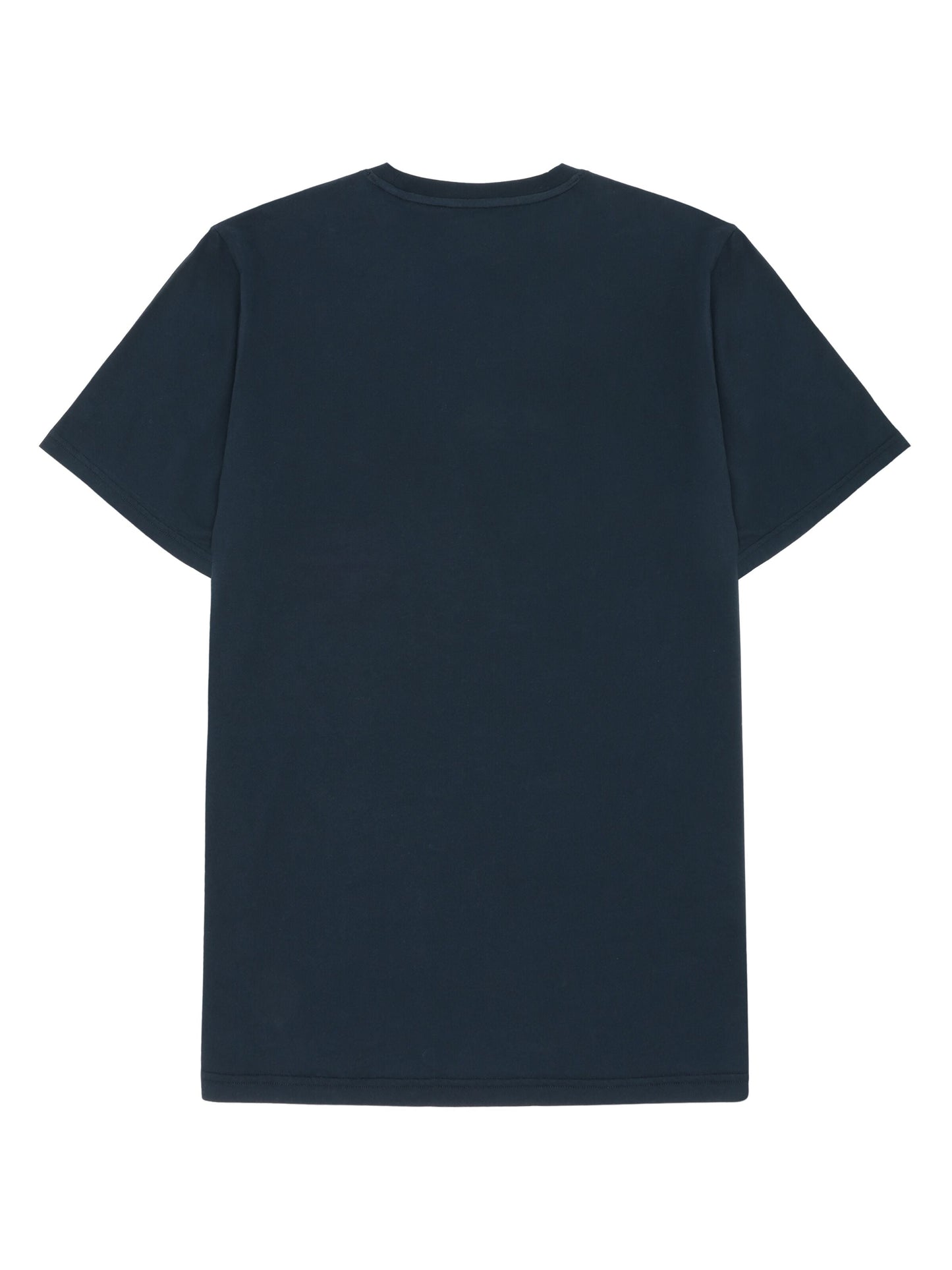 T-shirt en coton bio | bleu "owl tree - total eclipse"