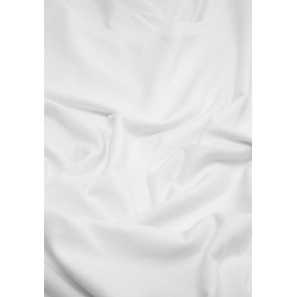 T-shirt en coton bio | blanc "basic tee bright white"