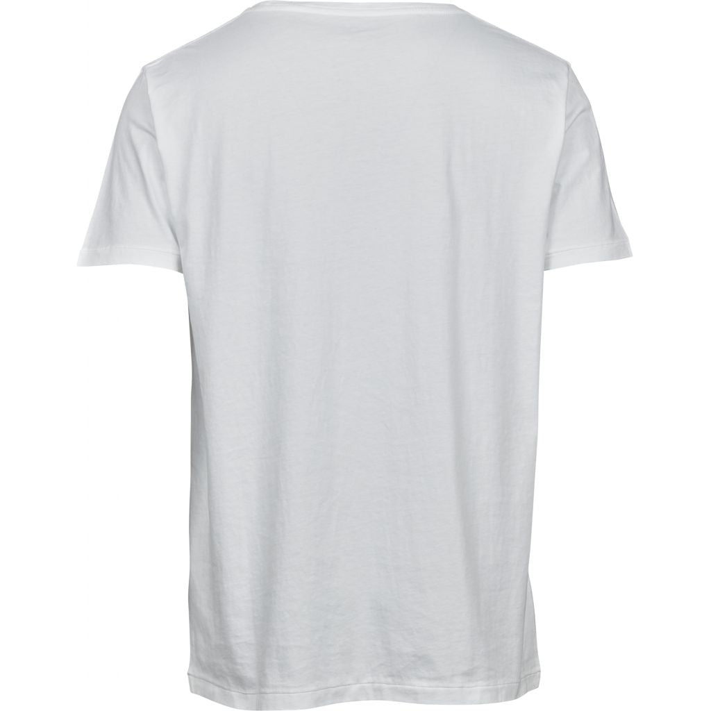 T-shirt en coton bio | blanc "basic tee bright white"