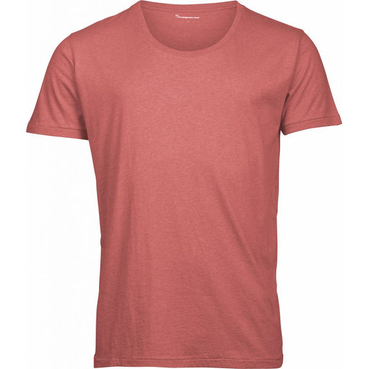 T-shirt corail en coton bio